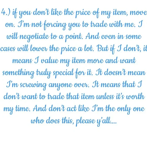 TRADE RULES PLEASE READ - Picture 5 of 16